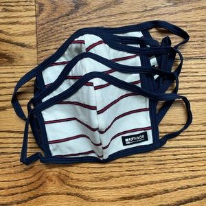LA Made Clothing 5 Adult Stripe Masks NWOT